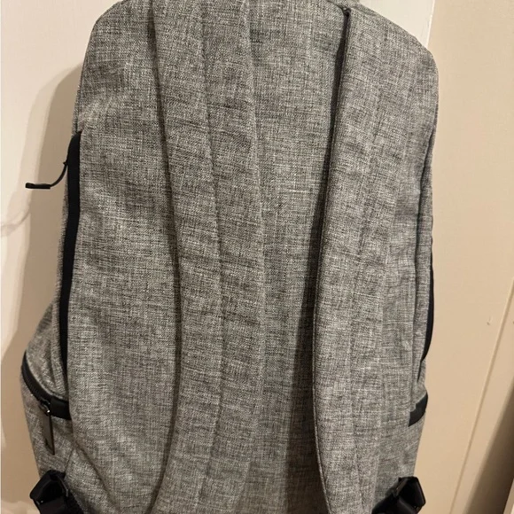 Lululemon Athletica Black and Gray Backpack
